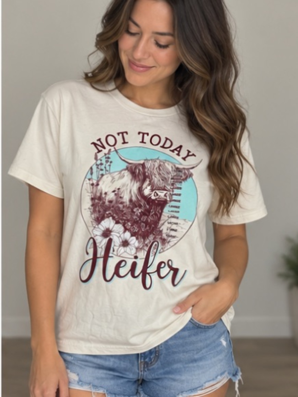 Women’s nwt large graphic country tee